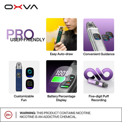 原裝正品 OXVA小蠻牛二代Pro主機套裝（功率30W）註油空彈