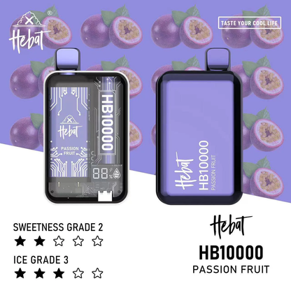 Hebat喜貝一次性 10000口 可充電 一次性/拋棄式/電子煙