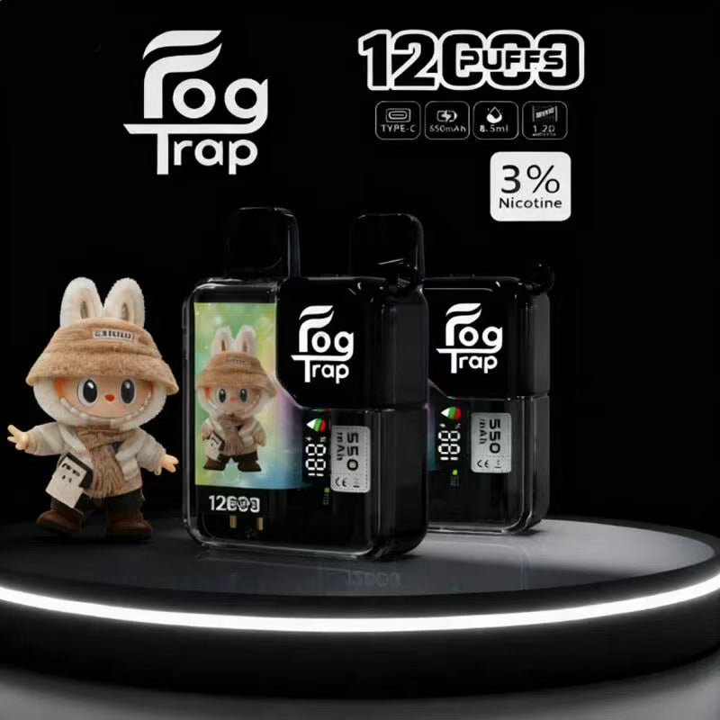 Fog Trap 拋棄式 LABUBU拉布布 蠟筆小新聯名款 16000口一次性