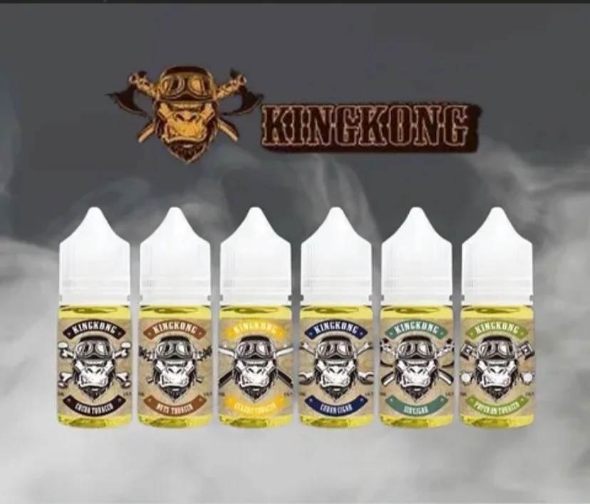 美國進口 不涼 大猩猩金剛煙油 煙草系列煙油 30ML 20/40MG